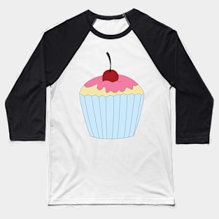 Cupcake Baseball T-Shirt